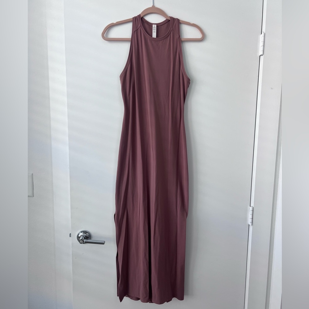 Pink body con midi dress